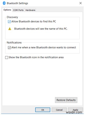 วิธีแก้ไขการเชื่อมต่อกับอุปกรณ์เสียง Bluetooth และจอแสดงผลแบบไร้สายใน Windows 10