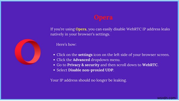 ฉันจะรู้ได้อย่างไรว่าที่อยู่ IP ของฉันรั่วไหล ทำการทดสอบการรั่วไหลของ WebRTC ง่ายๆ!