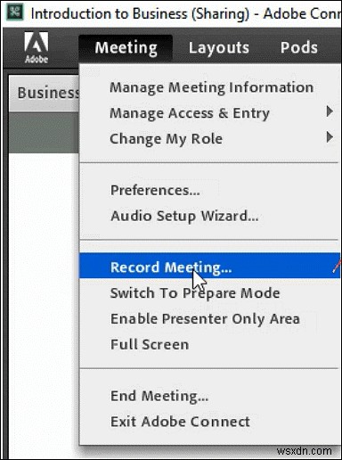 วิธีดาวน์โหลด Adobe Connect Recording อย่างง่ายดาย – Windows