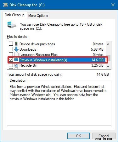 วิธีกำจัดโฟลเดอร์ Windows.old ใน Windows 10?