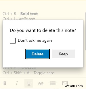 เคล็ดลับสุดยอดของ Windows 10 Sticky Notes