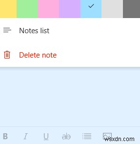 เคล็ดลับสุดยอดของ Windows 10 Sticky Notes