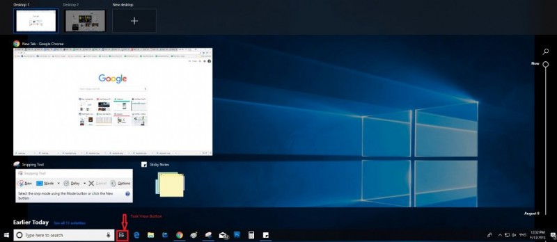 วิธีใช้คุณลักษณะมุมมองงานบน Windows 10?