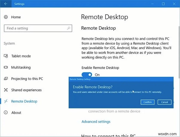 วิธีแก้ไข Remote Desktop ไม่พบคอมพิวเตอร์ใน Windows 10