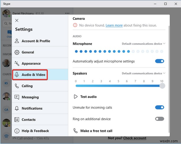 วิธีแก้ไขที่ดีที่สุด:กล้องไม่ทำงานบน Skype Windows 10