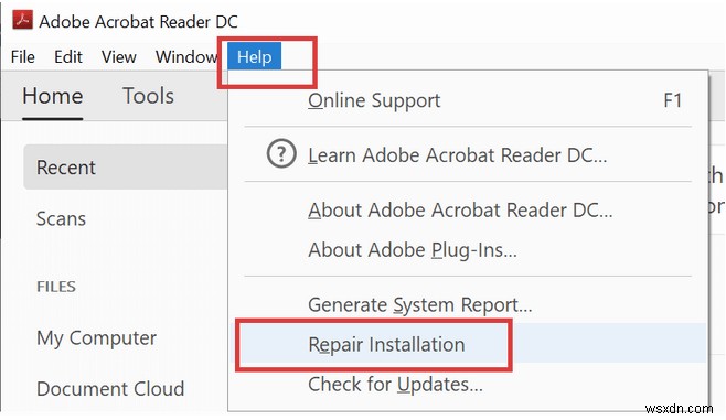 เครื่องพิมพ์ไม่แสดงใน Adobe Reader? นี่คือการแก้ไข (Windows 10)