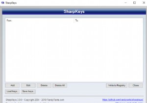 วิธีใช้ SharpKeys ใน Windows 10 เพื่อรีแมปคีย์บอร์ดของคุณ?