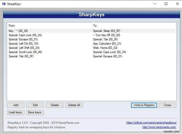วิธีใช้ SharpKeys ใน Windows 10 เพื่อรีแมปคีย์บอร์ดของคุณ?