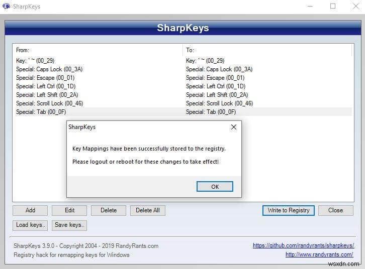 วิธีใช้ SharpKeys ใน Windows 10 เพื่อรีแมปคีย์บอร์ดของคุณ?