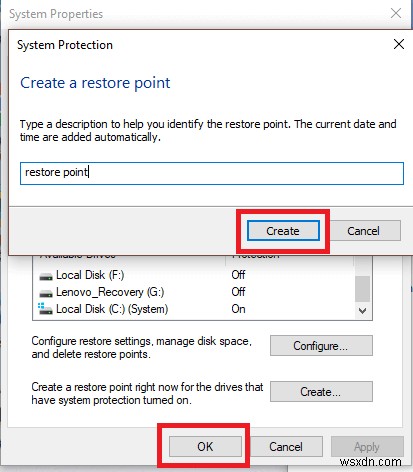 วิธีสร้างจุดคืนค่าบน Windows 10, 8, 7, Vista และ XP