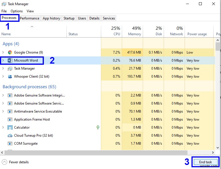 ขั้นตอนด่วนในการแก้ปัญหา “ไฟล์เปิดในโปรแกรมอื่นมีข้อผิดพลาด” ใน Windows 10