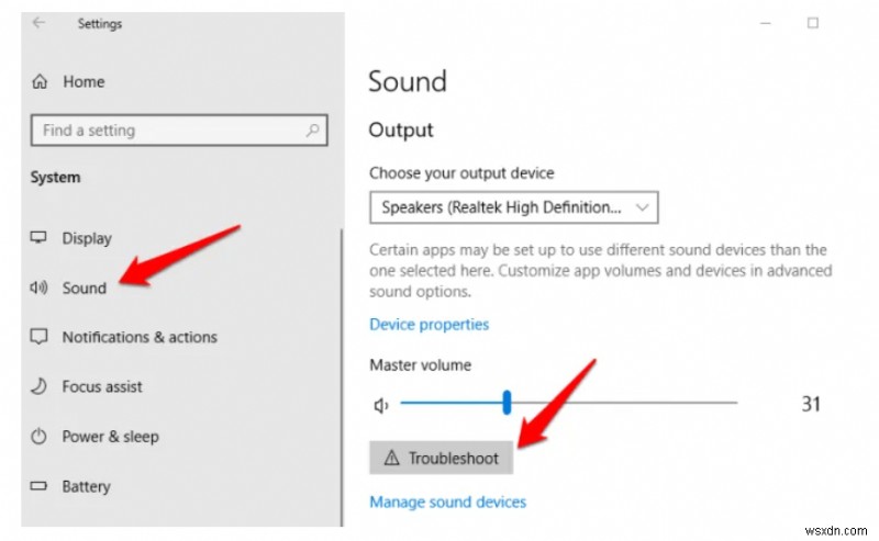 [แก้ไขแล้ว] ลำโพงภายนอกไม่ทำงานบนพีซีและแล็ปท็อป Windows 10