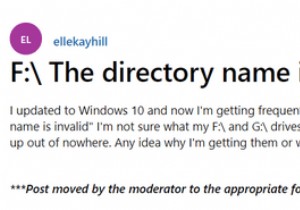 วิธีแก้ไขข้อผิดพลาด  ชื่อไดเรกทอรีไม่ถูกต้อง  ใน Windows 10 (2022)