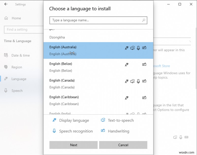 วิธีเปลี่ยนการตั้งค่าภาษาใน Windows 10