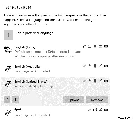 วิธีเปลี่ยนการตั้งค่าภาษาใน Windows 10