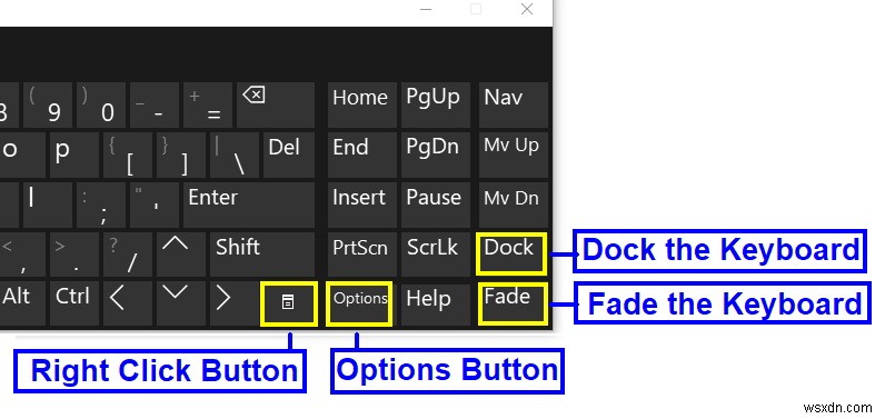 คำแนะนำในการใช้แป้นพิมพ์บนหน้าจอบน Windows 10