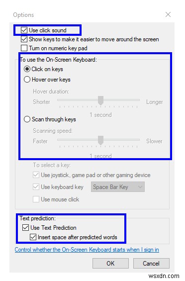 คำแนะนำในการใช้แป้นพิมพ์บนหน้าจอบน Windows 10