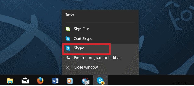 ขั้นตอนในการลบ Skype จาก System Tray บน Windows 10