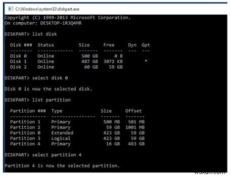 แนวทางแก้ไขที่ดีที่สุดในการแก้ไขปัญหา “Bootrec Fixboot Access Denied” ใน Windows 10