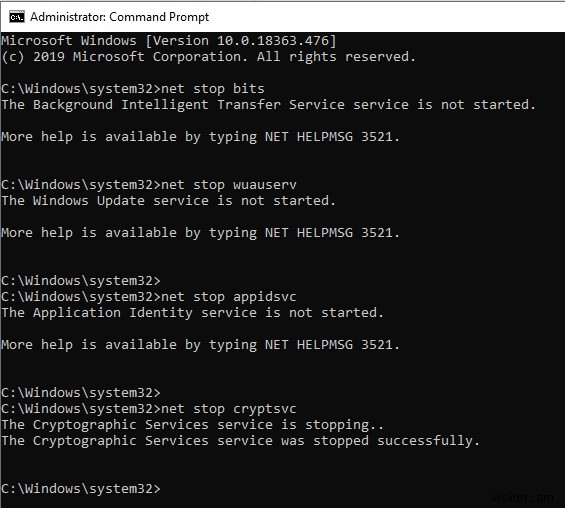 วิธีแก้ไข Windows Update Error 0x800705b4