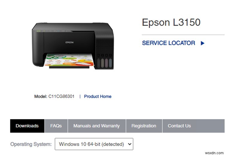 วิธีการดาวน์โหลดและติดตั้งไดรเวอร์ Epson L3150 ใน Windows 10?