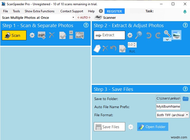 10 ซอฟต์แวร์สแกนฟรีที่ดีที่สุดสำหรับ Windows เพื่อสแกนเอกสารและภาพถ่าย 