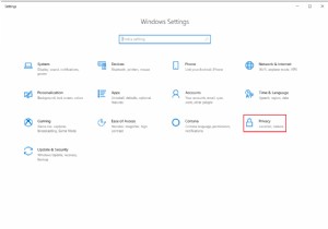 ขั้นตอนในการหยุดการทำงานของแอปพื้นหลังใน Windows 10
