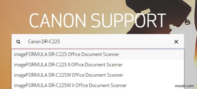 วิธีแก้ปัญหาไดรเวอร์ Canon DR-C225 ใน Windows 10?