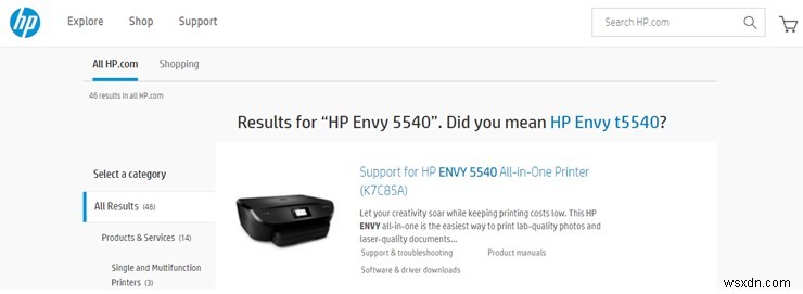 วิธีดาวน์โหลดและติดตั้งไดรเวอร์ HP Envy 5540 สำหรับ Windows 10