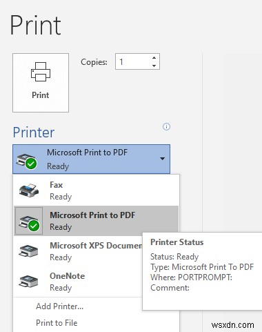 เครื่องมือที่ดีที่สุดในการพิมพ์เป็น PDF ใน Windows 10
