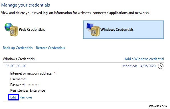 วิธีเข้าถึงและใช้ Credential Manager บน Windows 11/10 PC (2022)