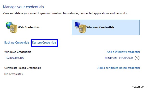 วิธีเข้าถึงและใช้ Credential Manager บน Windows 11/10 PC (2022)