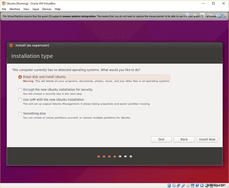 วิธีติดตั้ง Ubuntu บน Windows 10 โดยใช้ Virtualbox