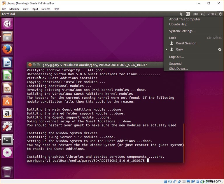 วิธีติดตั้ง Ubuntu บน Windows 10 โดยใช้ Virtualbox