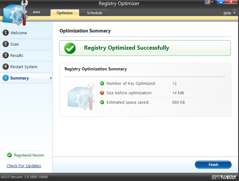 วิธีเพิ่มประสิทธิภาพและจัดเรียงข้อมูล Registry Editor ใน Windows 10