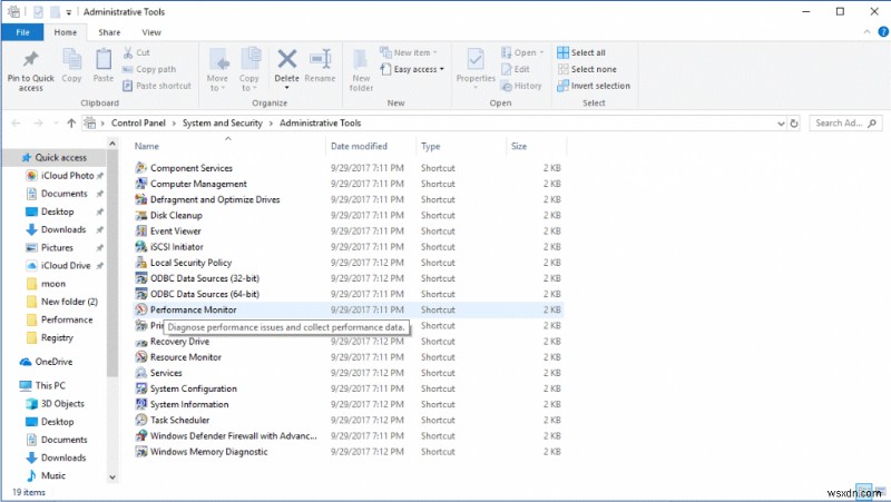 วิธีการเปิด Performance Monitor บน Windows 10