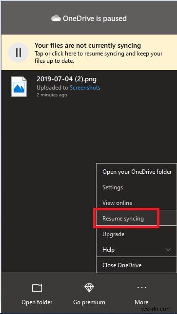 วิธีแก้ไขปัญหา OneDrive Sync ใน Windows 10