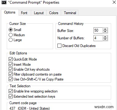 วิธีคัดลอกใน Command Prompt ใน Windows 10