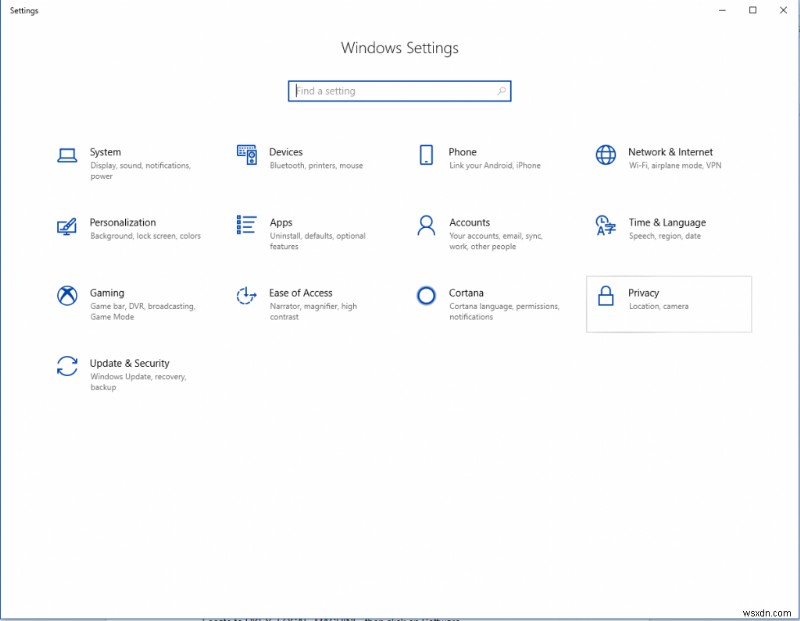 คำแนะนำเกี่ยวกับการตั้งค่าความเป็นส่วนตัวของ Windows 10