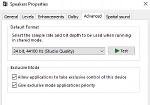 วิธีที่ง่ายและมีประสิทธิภาพในการแก้ไข Audio Lag ใน Windows 10
