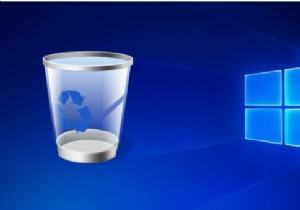 วิธีแก้ไขถังรีไซเคิลเสียหายใน Windows 10