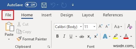 ขั้นตอนในการกู้คืนเอกสาร Word ที่ไม่ได้บันทึกใน Windows 10