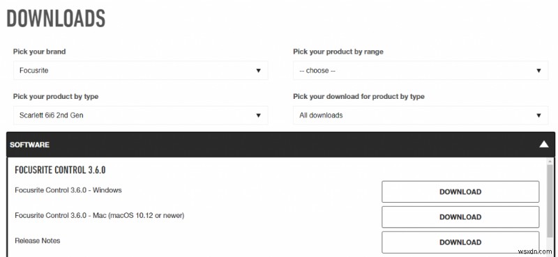 จะอัปเดตไดรเวอร์ Focusrite Scarlett 6i6 ได้อย่างไร