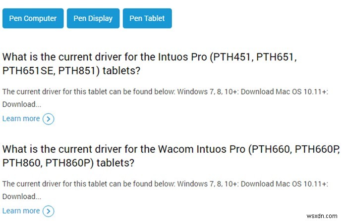 วิธีดาวน์โหลดไดรเวอร์ Wacom Intuos Pro บน Windows 10