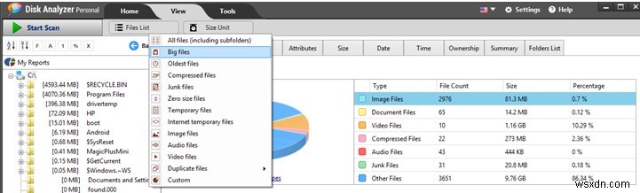 วิธีเพิ่มพื้นที่ว่างบน Windows 10 โดยการลบไฟล์ขนาดใหญ่และโฟลเดอร์ขนาดใหญ่