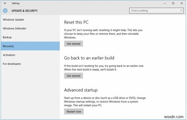 การซ่อมแซมการเริ่มต้น Windows 10 ในลูปไม่สิ้นสุดและไม่ทำงาน:แก้ไขแล้ว