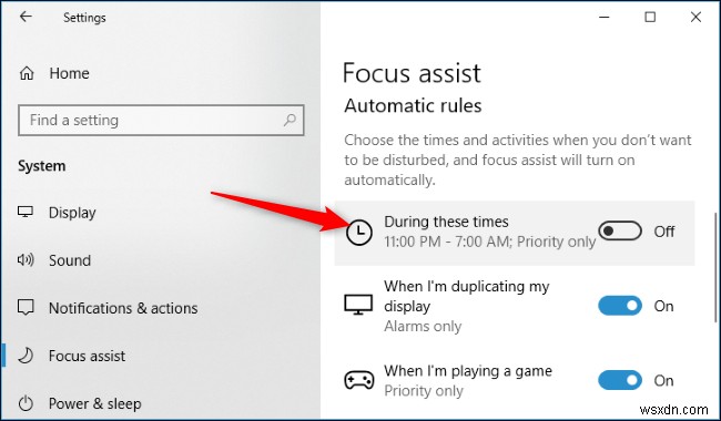 วิธีใช้ฟีเจอร์ Focus Assist ใหม่ของ Windows 10