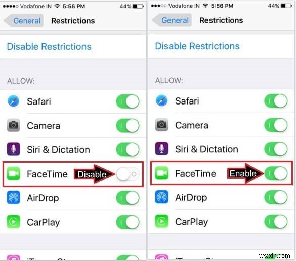 วิธีแก้ไข “แอป FaceTime ไม่ทำงานบน iPhone และ iPad”