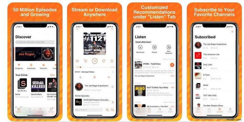 แอพ Podcast ที่ดีที่สุดสำหรับ iPhone ในปี 2022