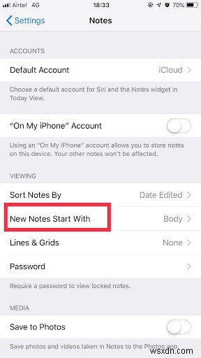 วิธีจัดการแอป Notes บน iPhone และ iPad